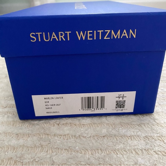 NWT Stuart Weitzman Marlon loafer in hair calf - Picture 2 of 16